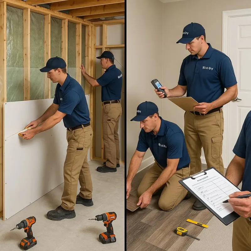 Repairs and Reconstruction process in Williamson, NY